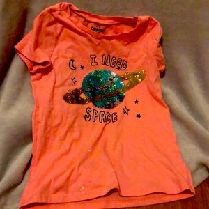 I need space flippy sequin shirt